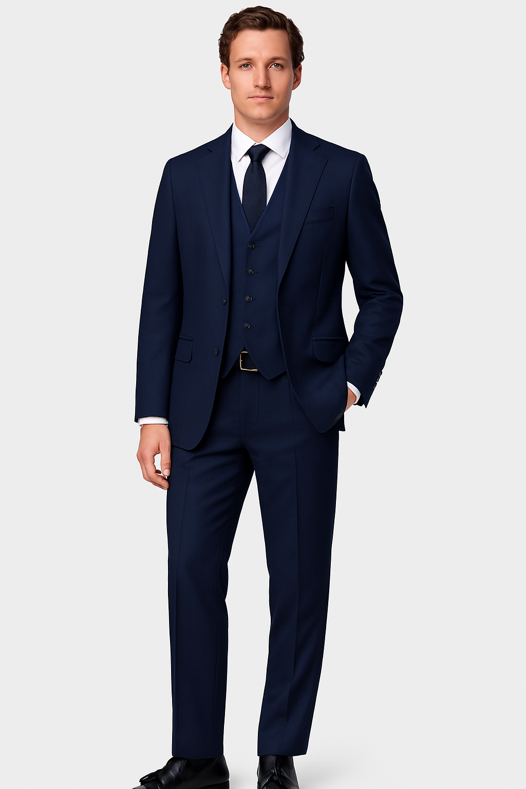 3 Piece Suit - Navy Blue