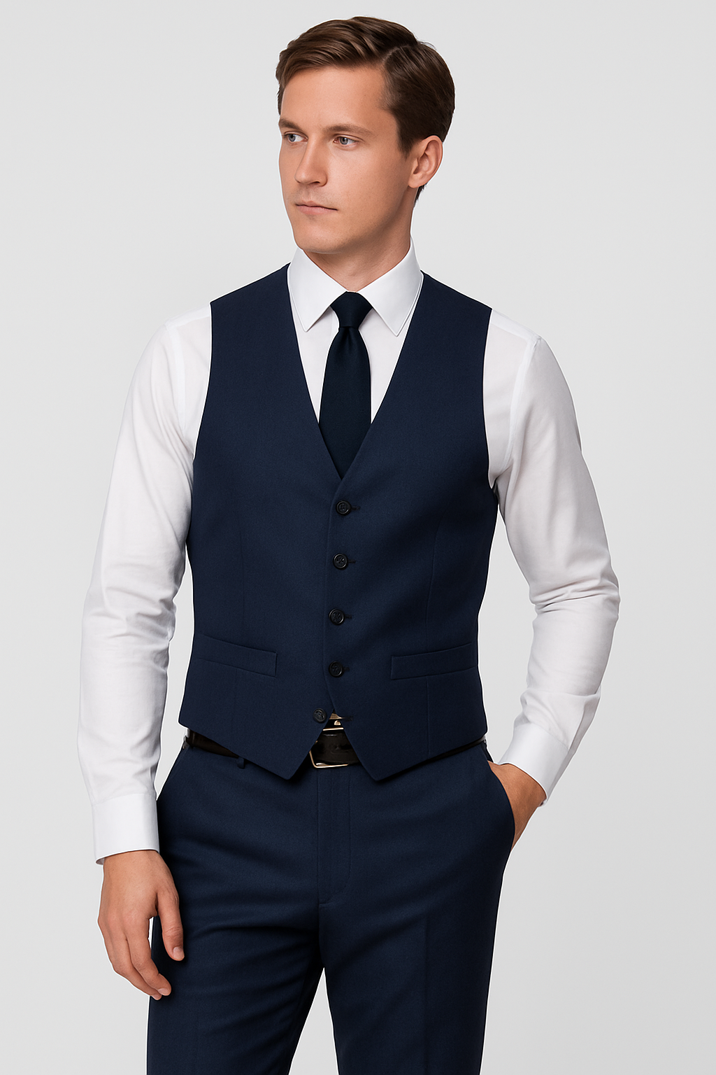 3 Piece Suit - Navy Blue