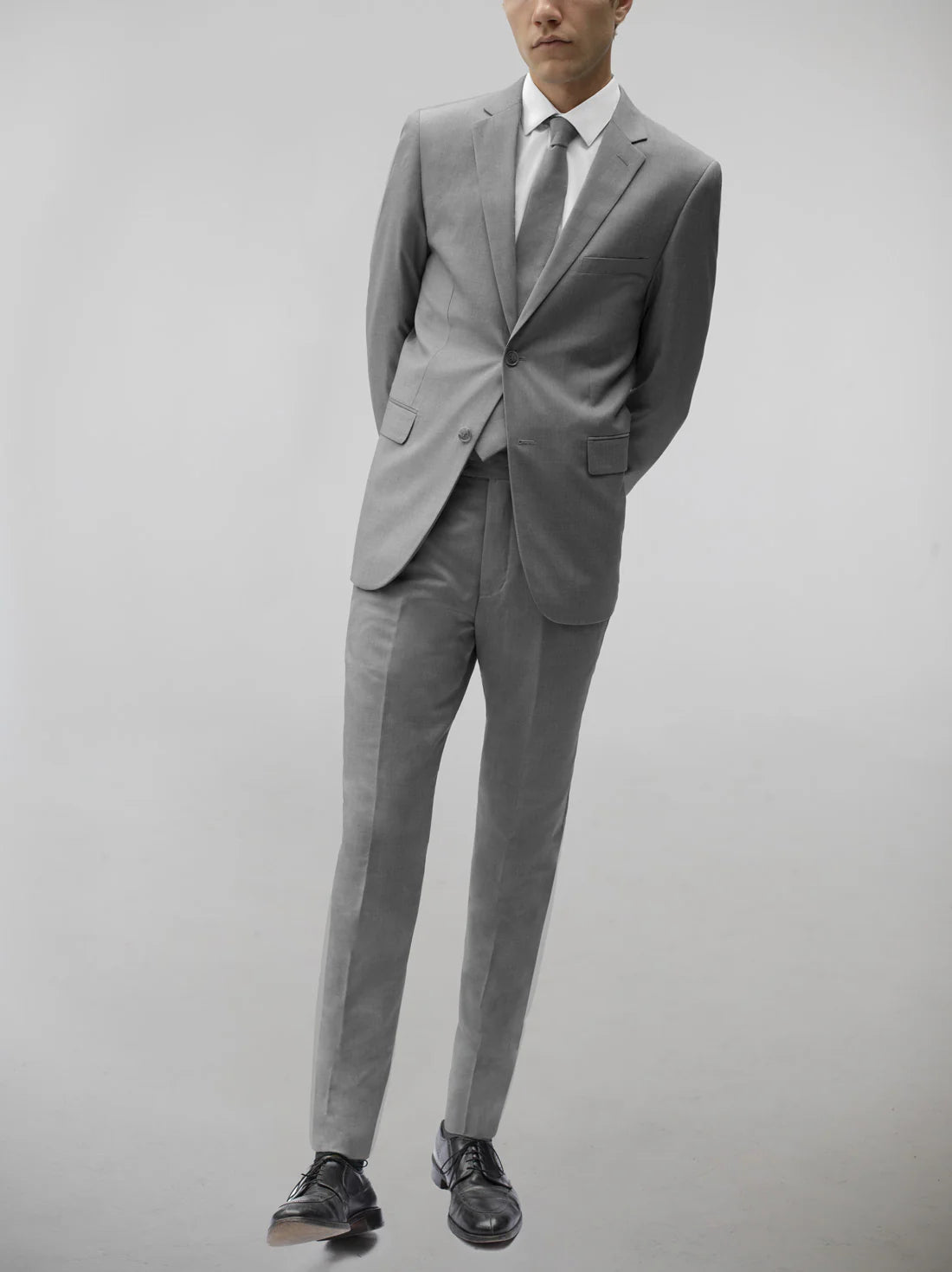 2 Piece Suit – Medium Grey